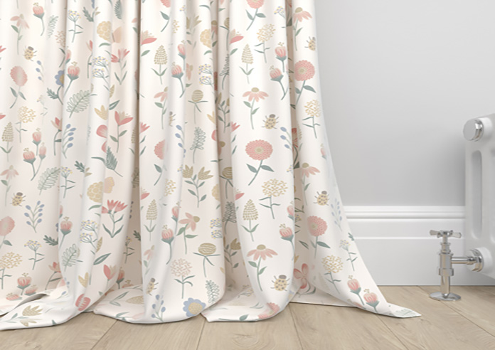 Floral Whimsy, Springtime - Made to Measure Curtains - Image 6